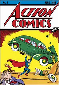 Image result for First Superman Comic Book Year