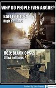 Image result for Call of Duty vs Battlefield Memes