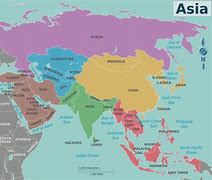 Image result for Map of Far East Asia Countries