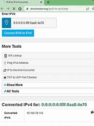 Image result for IPv4 to IPv6 Converter