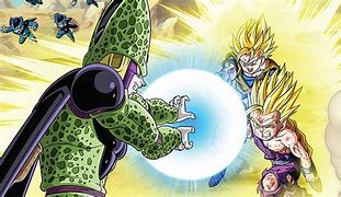 Image result for Dragon Ball Z Cell Saga Banner