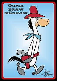 Image result for Quick Draw McGraw Cartoon Characters