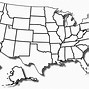 Image result for USA Map with States No Name