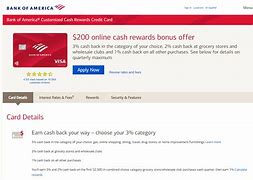 Image result for Bank of America Online Cash Rewards