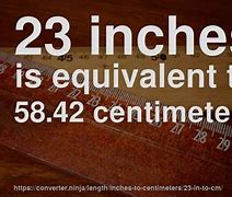 Image result for 23 Cm to Inches