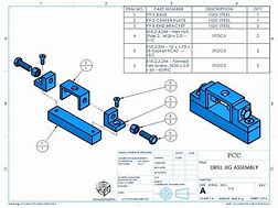 Image result for Mechanical Item and Assembly Drawing