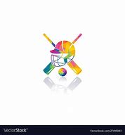 Image result for 3D Cricket Logo