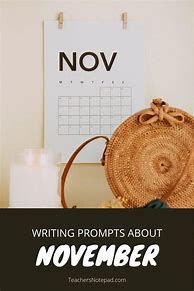 Image result for November Writing Prompts