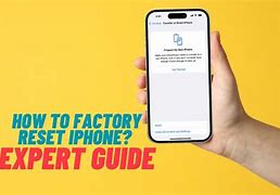 Image result for How to Factory Reset an iPhone