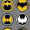Image result for Batman with 70s Emblem