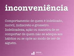 Image result for inconveniencia