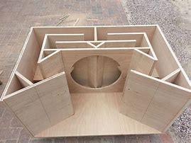 Image result for Corner Speaker Box Plans