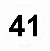 Image result for 41 Number Outline Picture