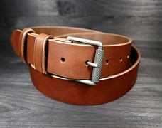 Image result for Light Brown Leather Belt