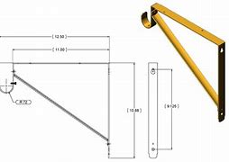 Image result for Brass Curtain Pole Hanging Bracket