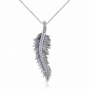 Image result for Rose Gold Feather Necklace