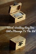 Image result for Wooden Message Box