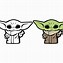 Image result for Mandalorian Baby Yoda Clip Art