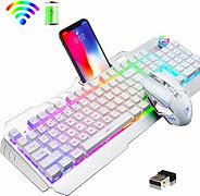 Image result for Illuminated Wireless Keyboard and Mouse