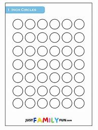 Image result for Free 1 Inch Circle Printables