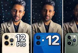 Image result for iPhone 11 vs 12 Mini Camera