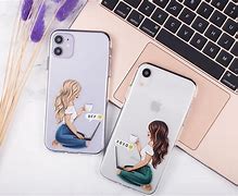 Image result for Cute iPhone 7 Clear Friends Case