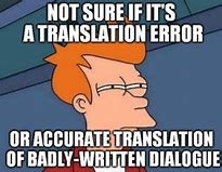 Image result for Google Translate Menus Meme