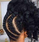 Image result for 4C Natural Hair Cornrow Styles