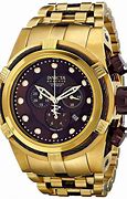 Image result for Invicta Gold Watch