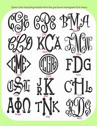Image result for Custom Initials
