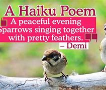Image result for Nature Haiku Poems