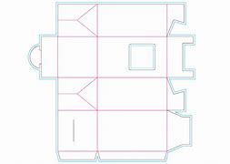 Image result for Cardstock Gable Box Template