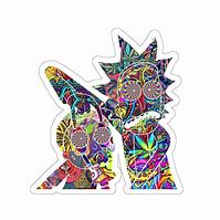 Image result for Rick and Morty Trippy Stickers