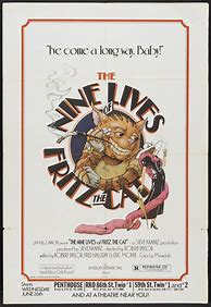 Image result for Fritz The Cat Movie Poster