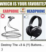 Image result for Headphones Meme Disgust