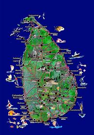 Image result for Sri Lanka Tourist Map