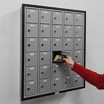 Image result for Keyless Lock Retrofit for Cell Phone Cabinet