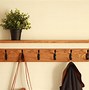Image result for Coat Hooks with Decorative Shelf