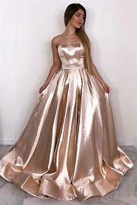 Image result for Evening Gowns Rose Gold Dresses