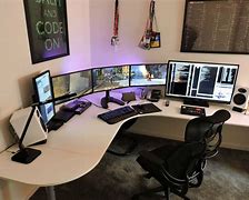 Image result for PC Gaming Desk Layout Setup