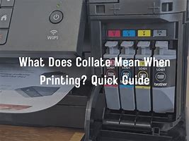 Image result for Collate Option Print