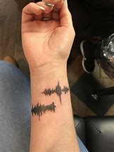 Image result for Sound Wave Tattoo