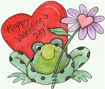 Image result for Frog Valentine