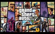 Image result for Grand Theft Auto 5 Poster