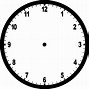 Image result for Clock Face Template SVG