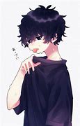 Image result for Curly Head Anime Boy