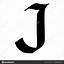 Image result for Letter J Fonts