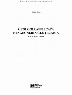 dispense di geotecnica esercizi svolti geologia applicata porosity dispense di geotecnica esercizi svolti geologia applicata porosity