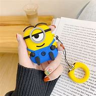 Image result for AirPod Case Cover Yellow Minion
