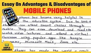 Image result for Uses of Mobile Phones Essay